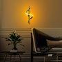 Opviq Lámpara de pared cromada LED SMD 3000K